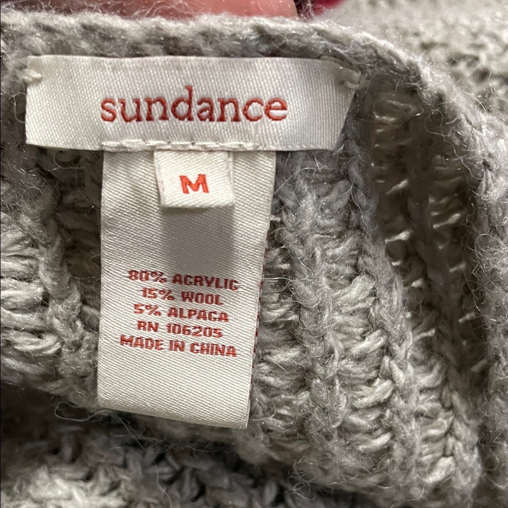 Sundance Alpaca and wool blend cardigan - Picture 2 of 6